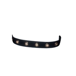Black and Gold Eyelet belt